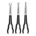 Long Reach Hose Grip Pliers, 3-Piece W72742