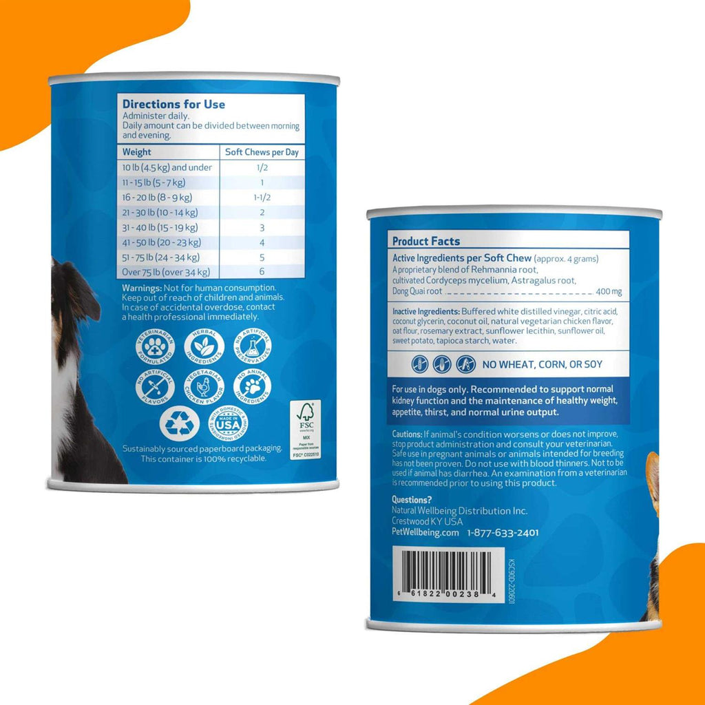 Kidney Support Chewies for Dogs B33961