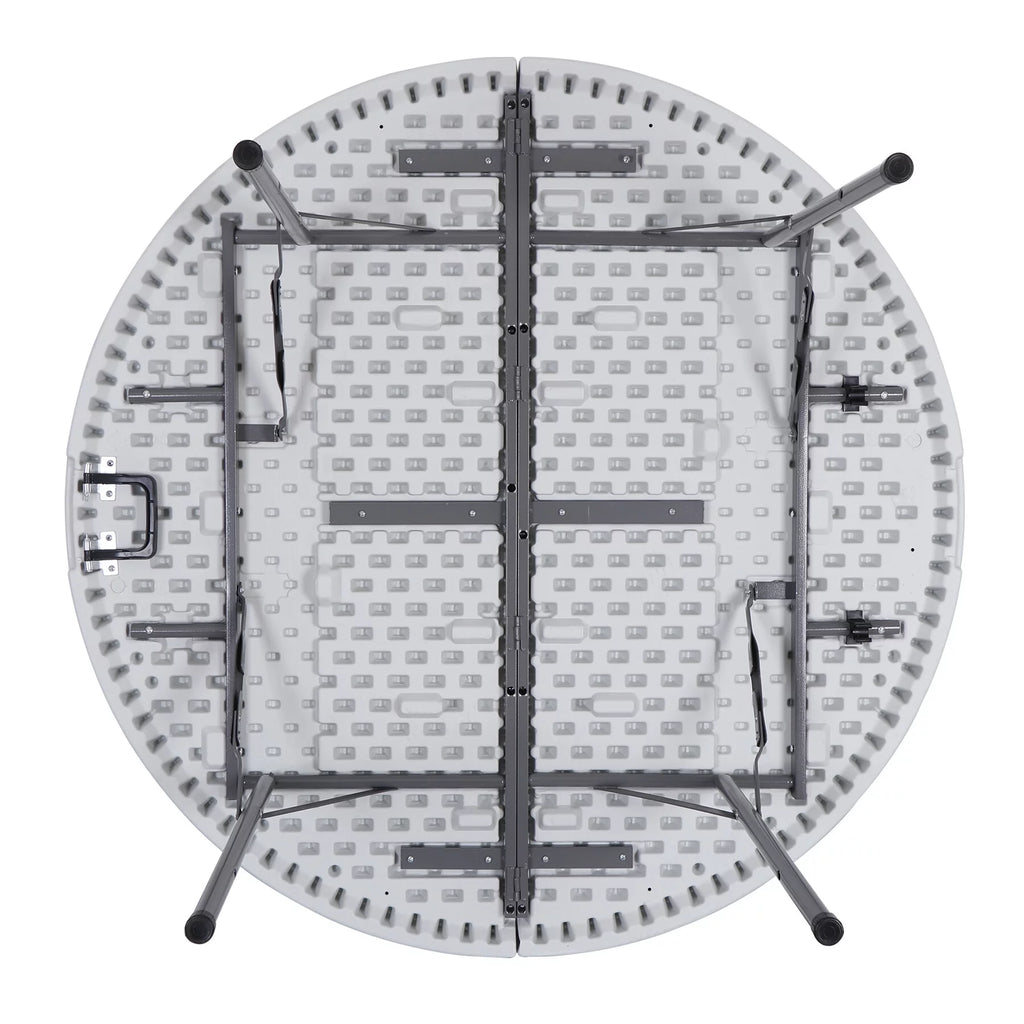 Black Round Foldable Plastic Table I198