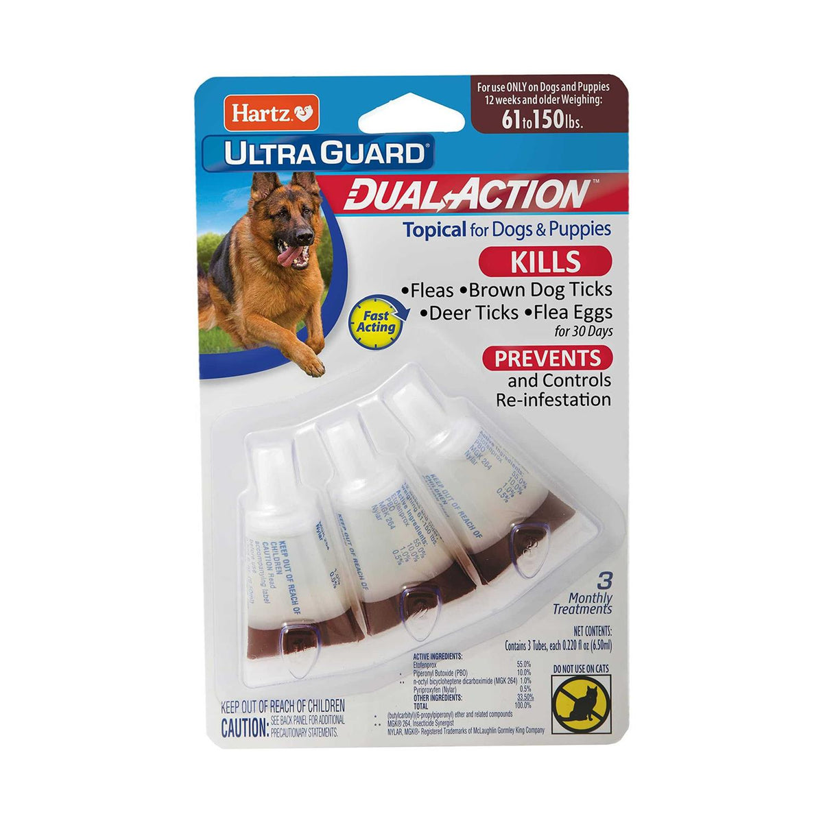 Flea & Tick Topical Dogs E5482