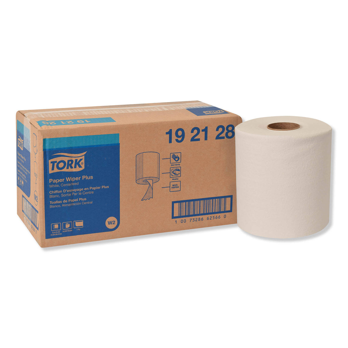 White Paper Wiper 9.8 x 15.2 2 Rolls Q238