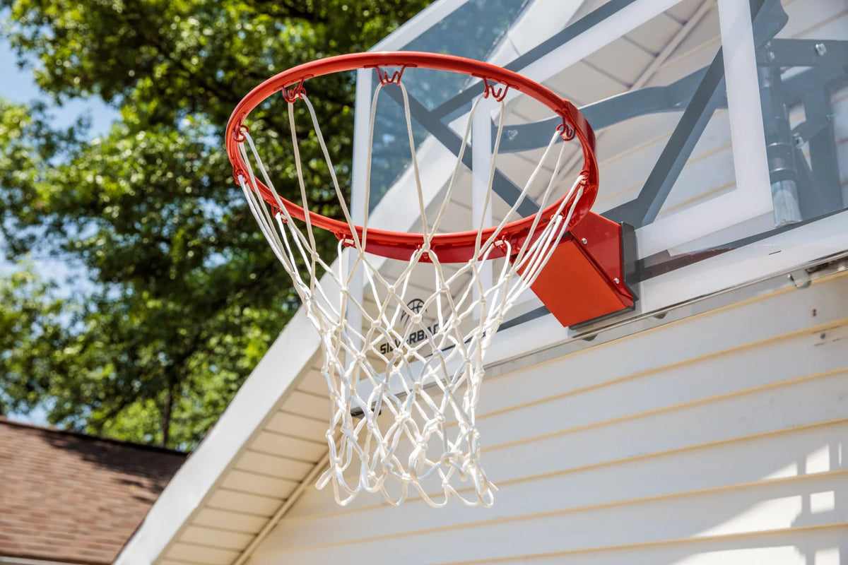 Wall Mounted Adjustable-Height Basketball Hoop V122026