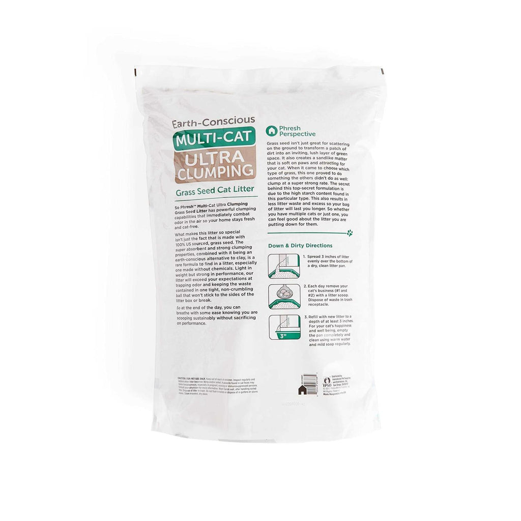 Unscented Clumping Grass Seed Cat Litter C995797