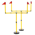 Adjustable 2 Goal Football Post Set O992