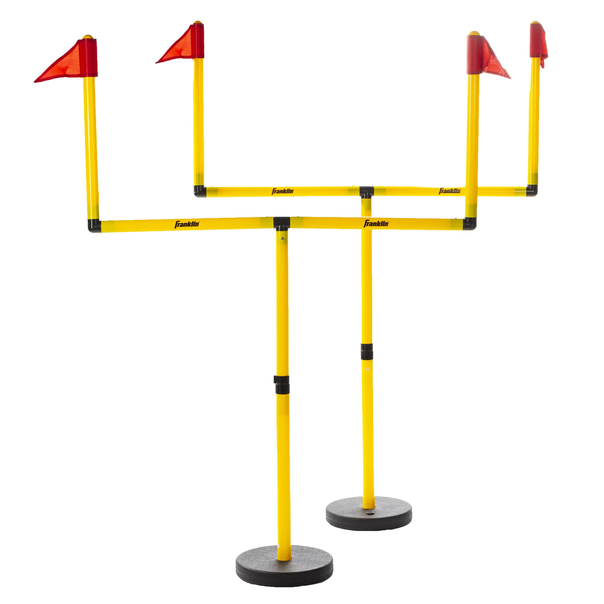 Adjustable 2 Goal Football Post Set O992