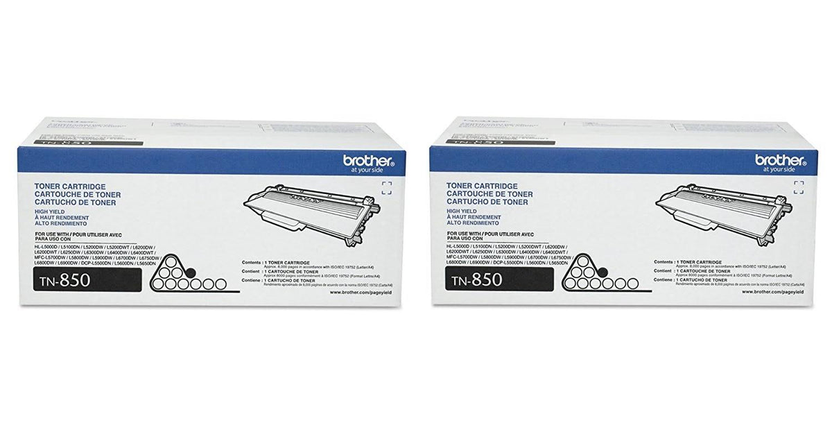 High Yield Toner Cartridge 2-Pack Z804