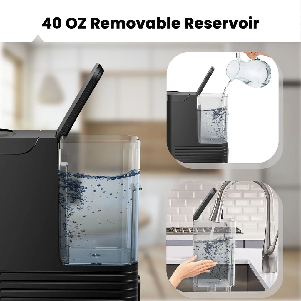 2-in-1 Single Serve Coffee Maker, Black V426