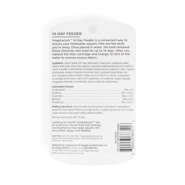 14-day Feeder Tablet W237