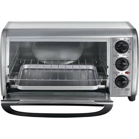 4-Slice Stainless Steel Toaster Oven D9969