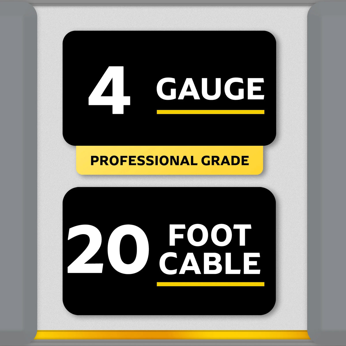 20-Foot 4-Gauge Booster Cables Z562395