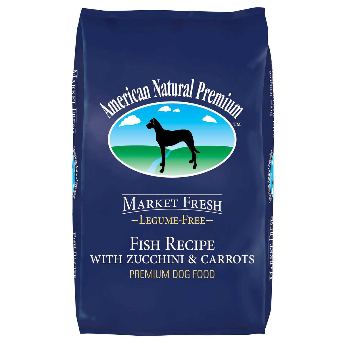 Market Fresh Fish Recipe with Zucchini & Carrots Dry Dog Food A868