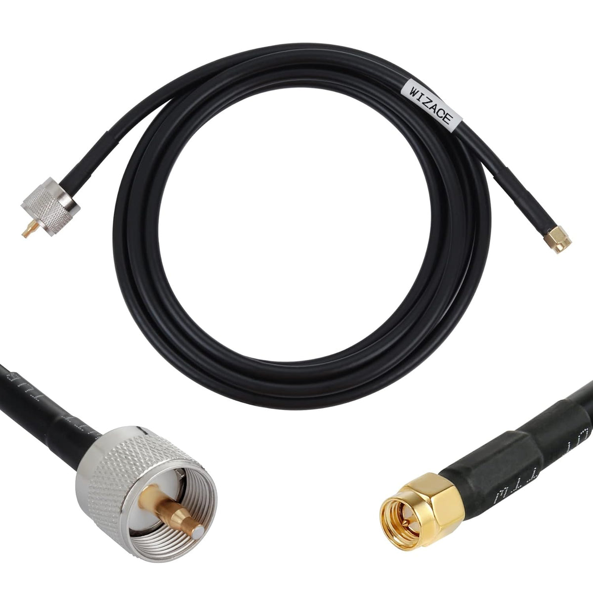 10 ft Low-Loss 50 Ohm Coaxial Cable H709