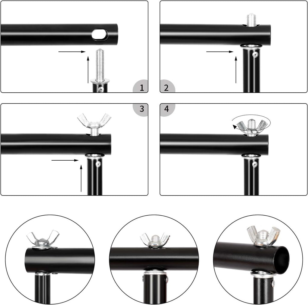 Heavy Duty Background Support Kit with Carrying Case E574785