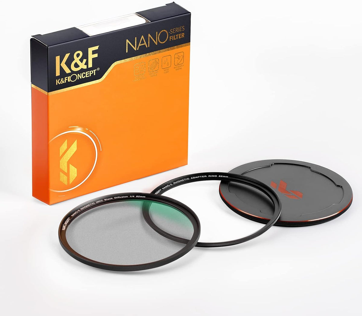 52mm Magnetic Black Soft Diffusion 1/4 Filter Kit A495525