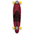 Red Kicktail Longboard Complete L96392
