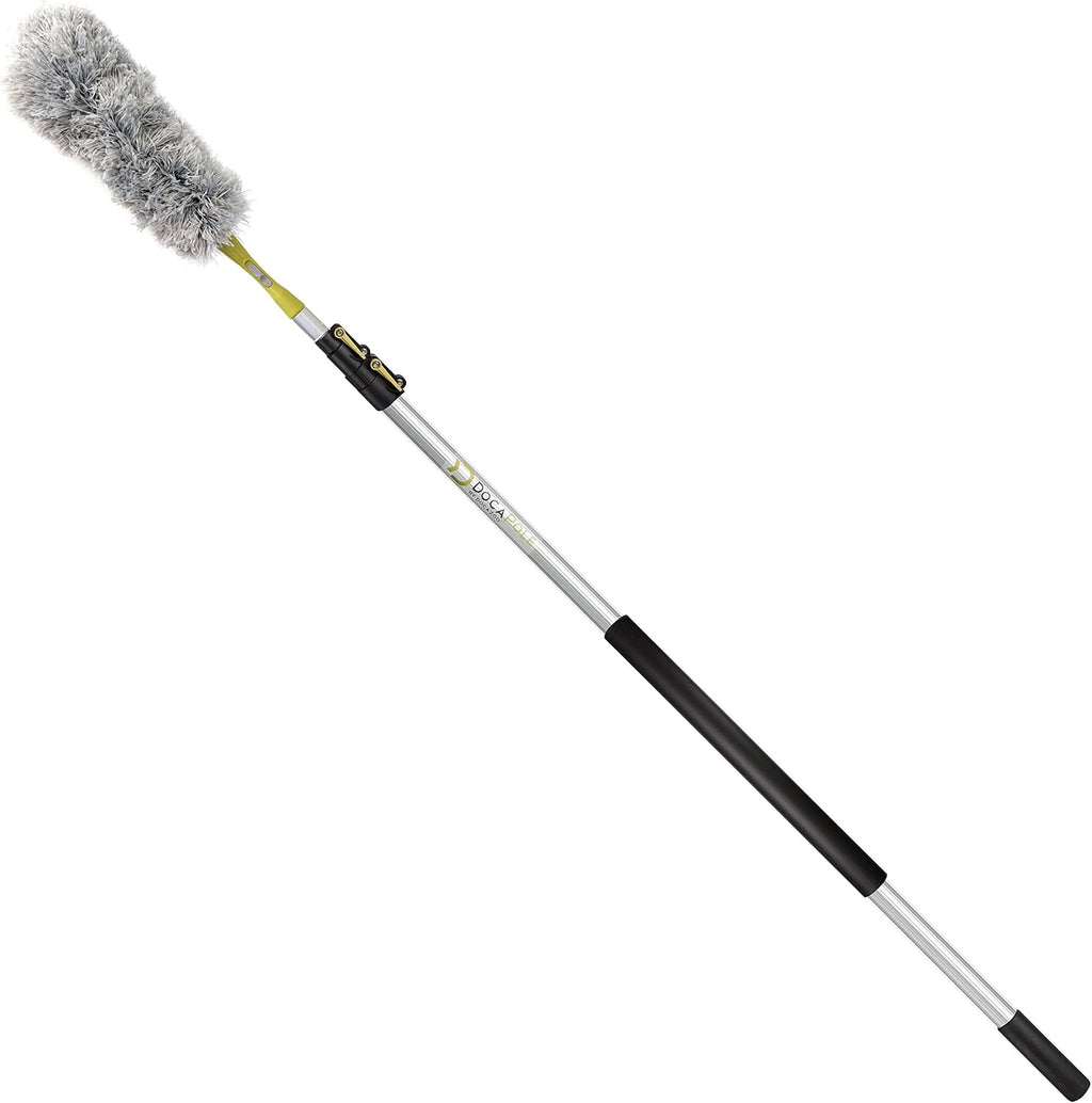 6 to 24 ft Telescopic Pole Microfiber Feather Duster X890130