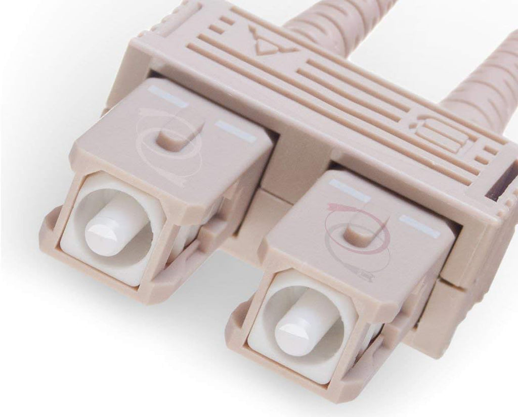 45M Duplex 50/125 SC to SC Multimode Fiber Patch Cable R998