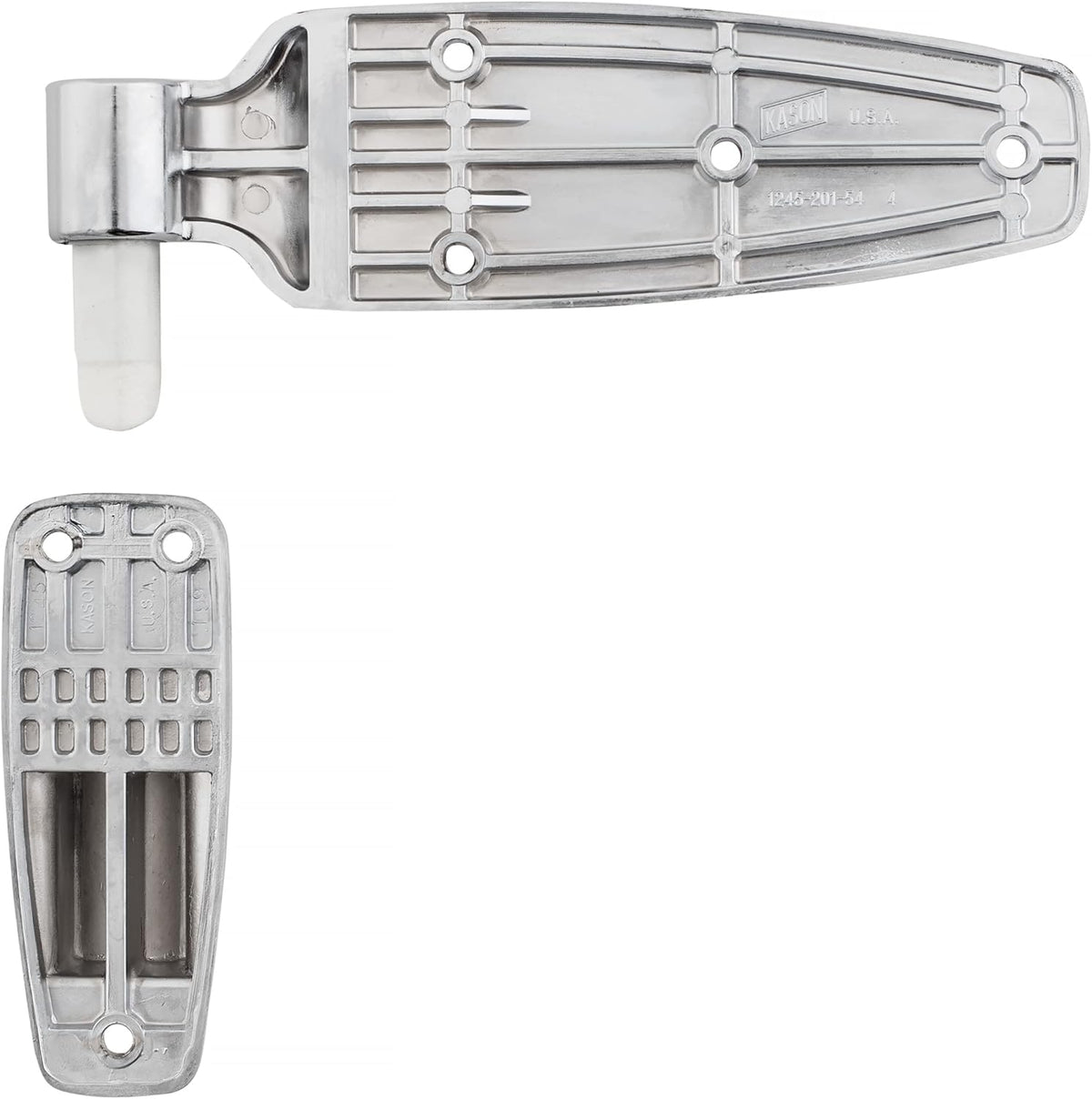 Reversible Cam-Rise Hinge 1-7/8 Inch Offset Polished Chrome F35802