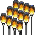 12 Pack Solar Torch Light with Flickering Flame V52856
