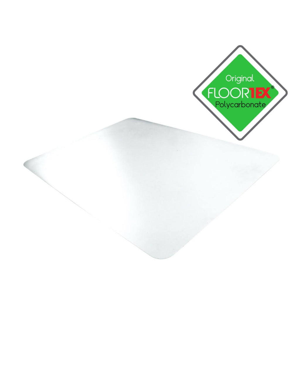 Desk Pad 29.1 in x 59.1 in Polycarbonate Crystal Clear P672597
