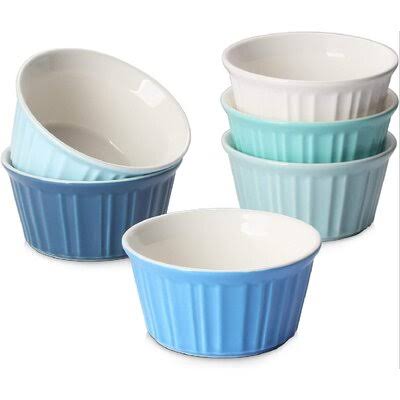 8 Ounce Porcelain Ramekins Set of 6 T204663