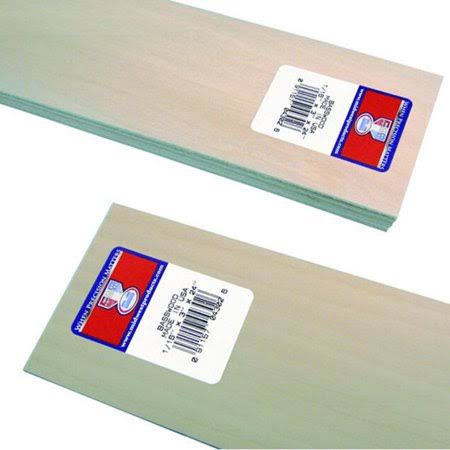 1/16x3x24 Basswood Case of 15 R652
