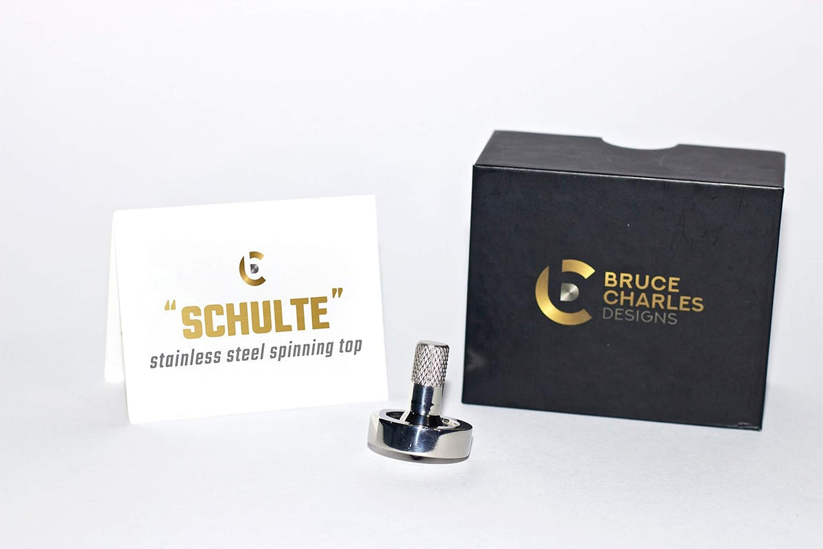 Stainless Steel Spinning Top and Glass Lens Starter Set T450993
