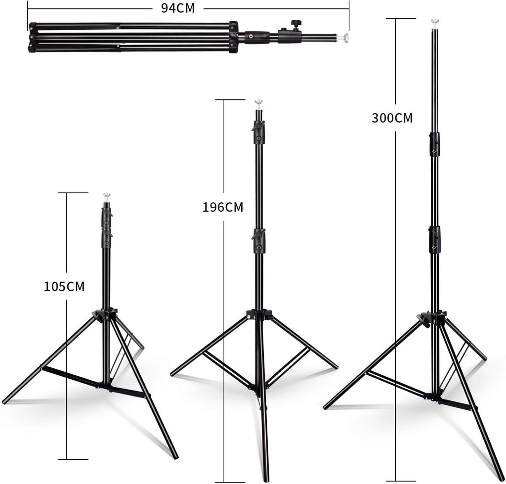 Heavy Duty Background Support Kit with Carrying Case E574785