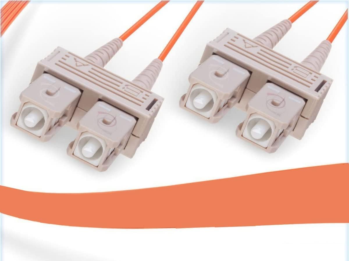 45M Duplex 50/125 SC to SC Multimode Fiber Patch Cable R998