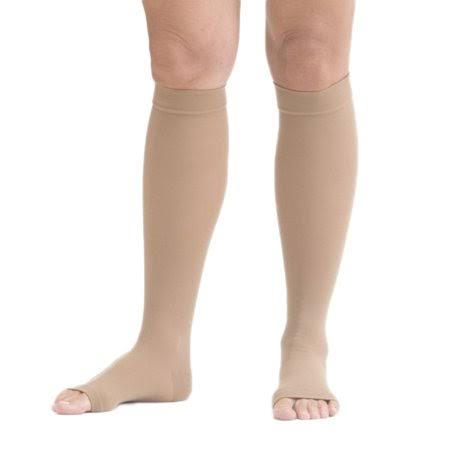30-40 mmHg Calf Petite Beige Compression Stockings R385271