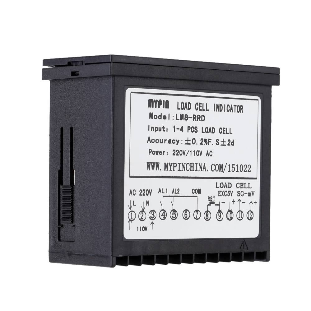Digital Weighing Controller 1-4 Load Cell Signals Input 2 Relay Output 6 Digits LED Display B189