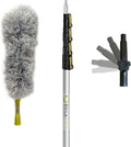 6 to 24 ft Telescopic Pole Microfiber Feather Duster X890130