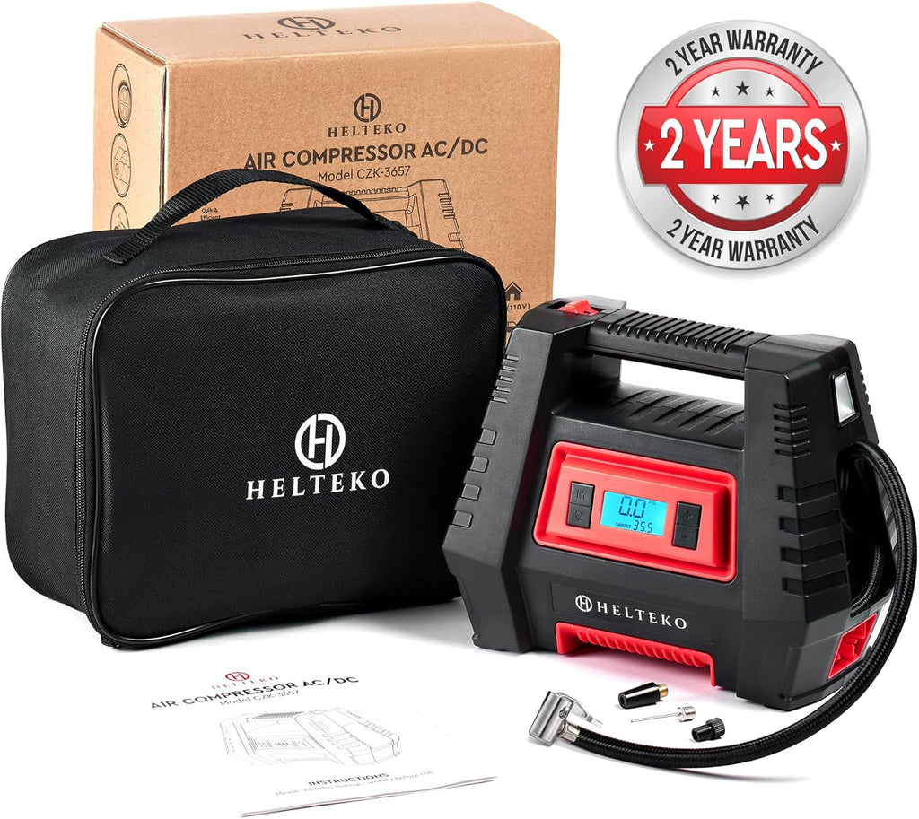 Portable AC/DC Digital Tire Inflator Air Pump L503