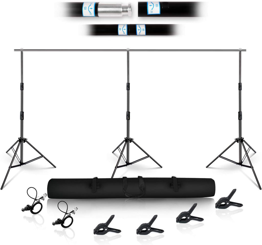 Heavy Duty Background Support Kit with Carrying Case E574785