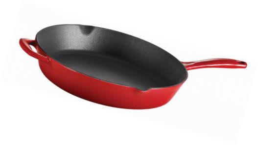 Enameled Cast Iron Skillet 12 in. L44128
