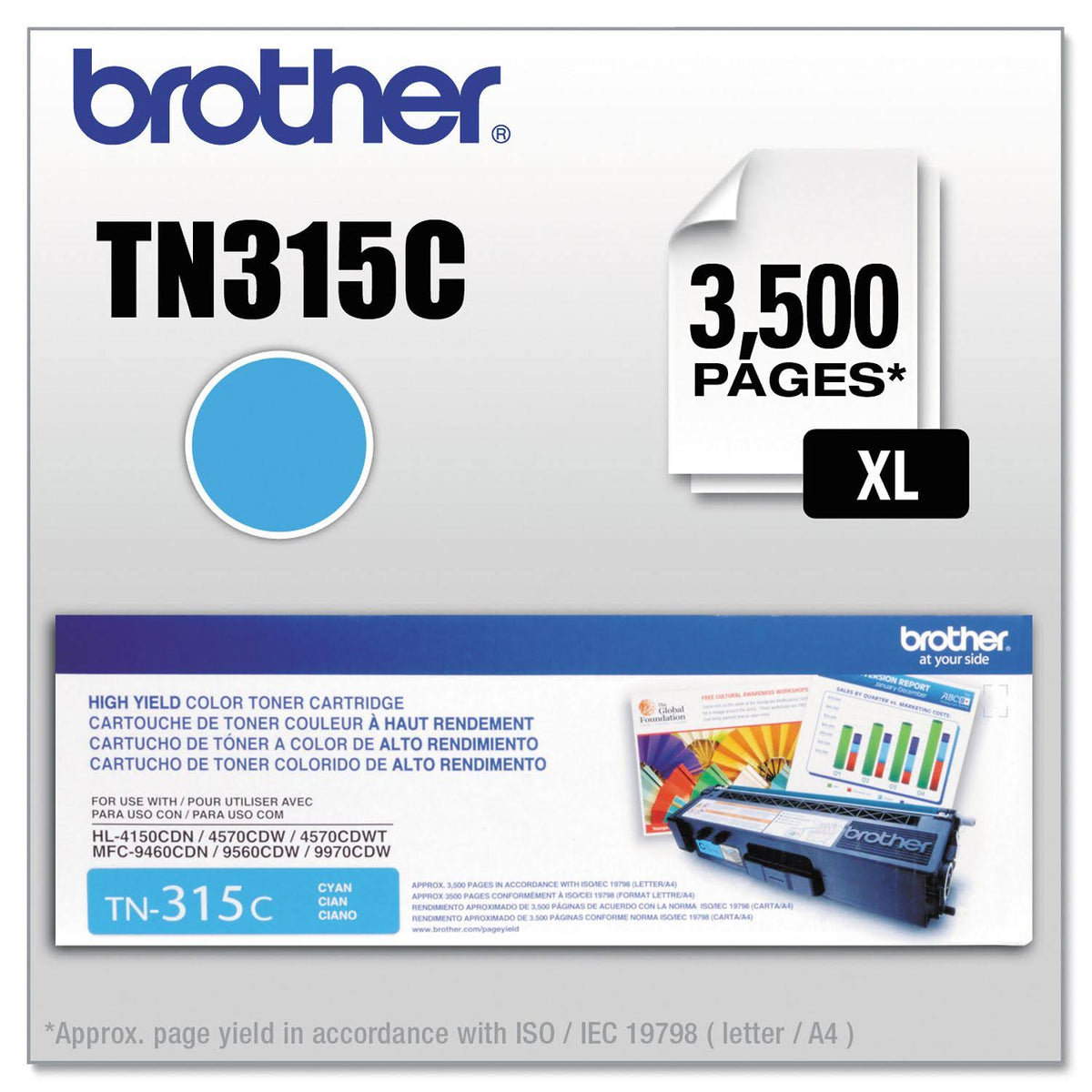 Cyan High-Yield Toner Cartridge G513599