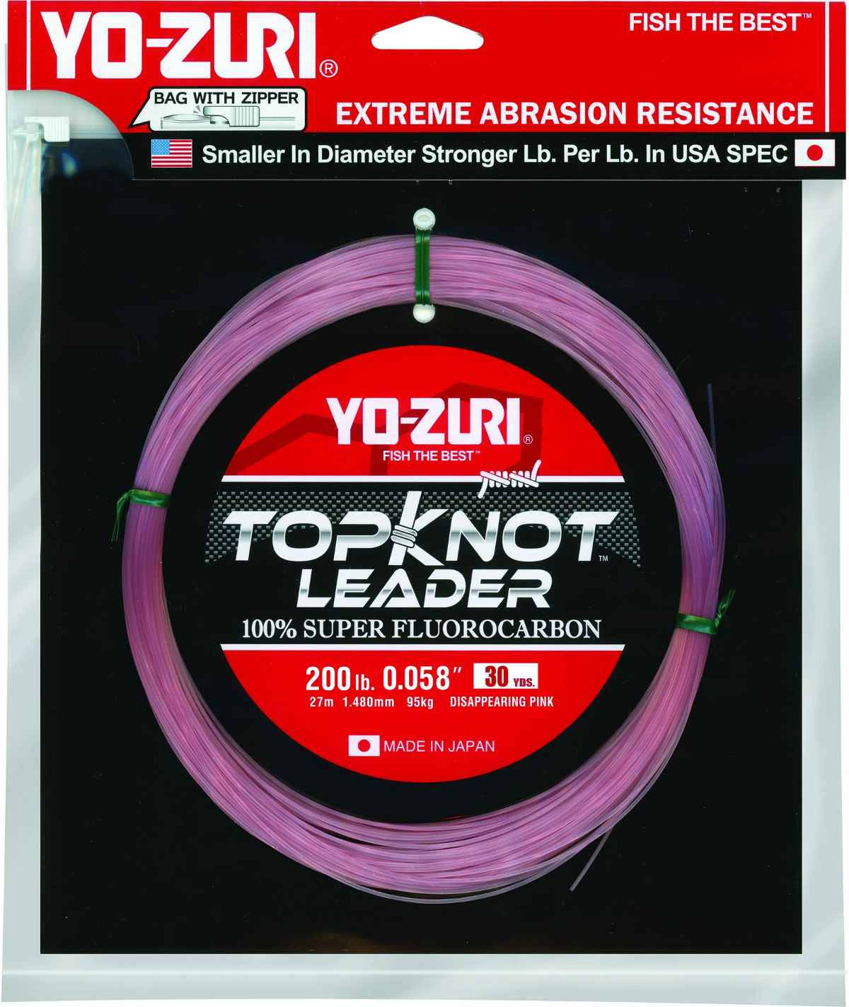 Fluorocarbon Leader 200lb 30yd Pink O750482
