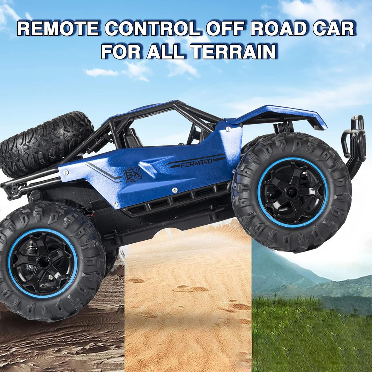 Remote Control Monster Trucks 1:14 Scale U7130