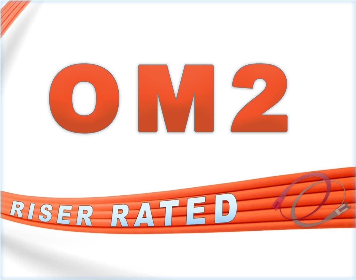 45M Duplex 50/125 SC to SC Multimode Fiber Patch Cable R998