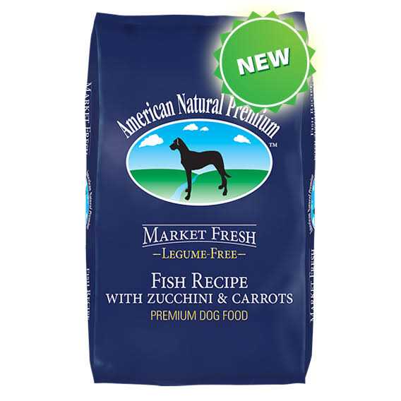Market Fresh Fish Recipe with Zucchini & Carrots Dry Dog Food A868