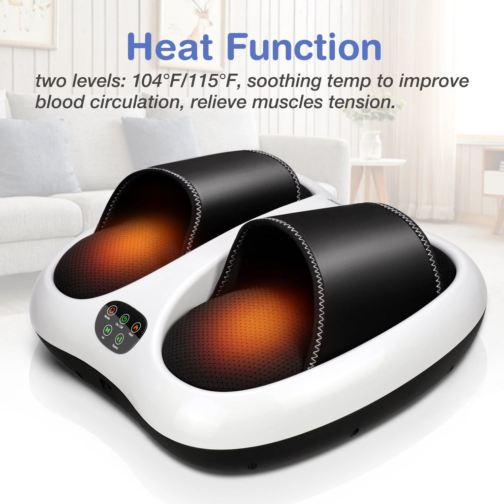 Shiatsu Foot Massager with Heat & Air Compression D6963