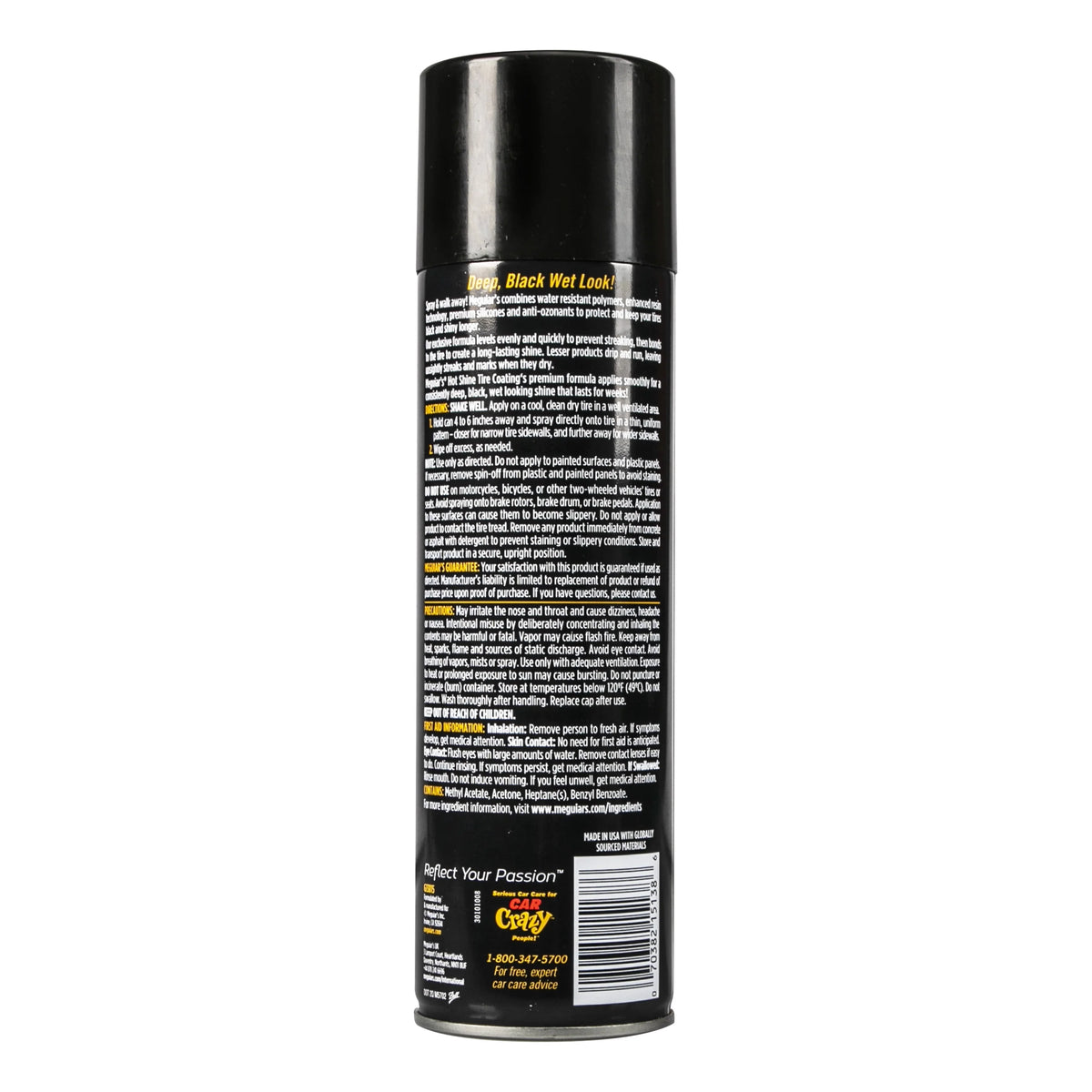 High Gloss Tire Coating 15 oz Aerosol A61521