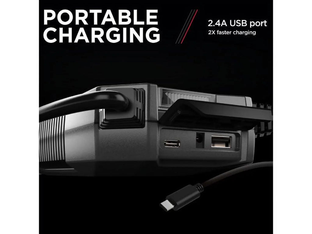 Restored Lithium Jump Starter and USB Power Pack 2500 Peak Amp 12V A984110