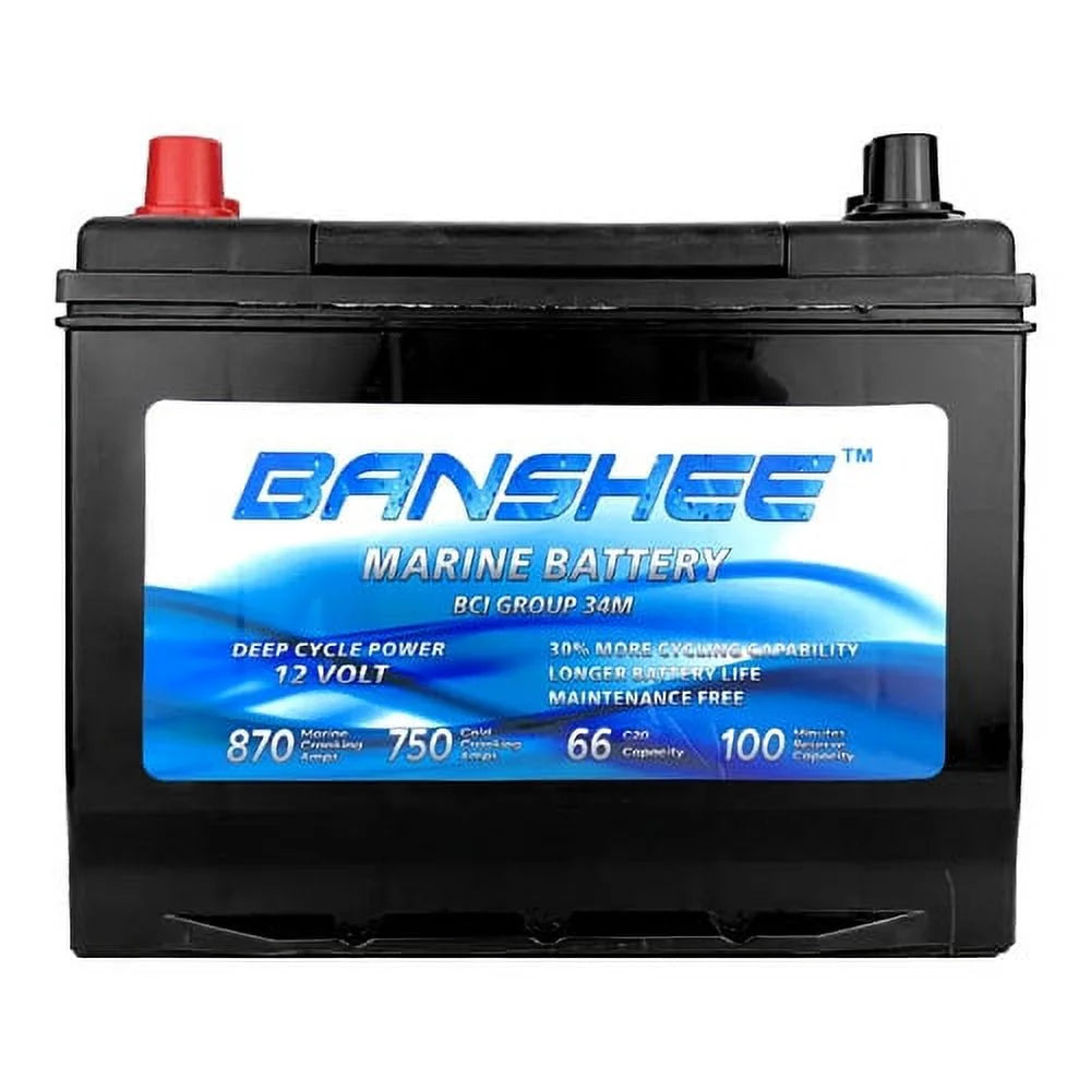Group Size 34 Deep Cycle Marine Battery T760