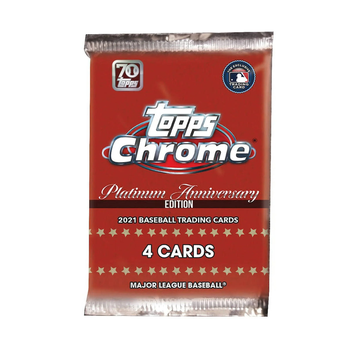 Topps Chrome Platinum Anniversary Baseball Mega Box Trading Cards D207