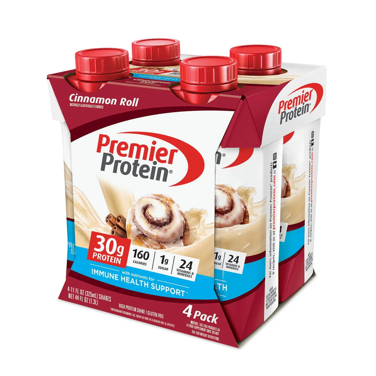 Cinnamon Roll Protein Shake 30g 11 fl oz 4 Ct M14875