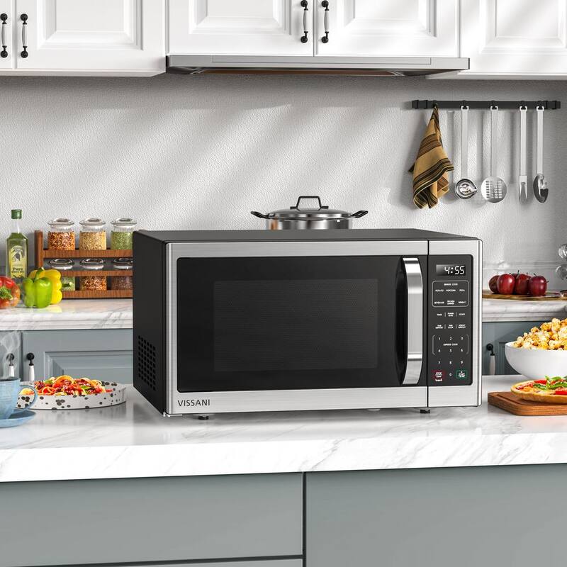 1.6 cu. ft. Stainless Steel Sensor Cook Microwave A965