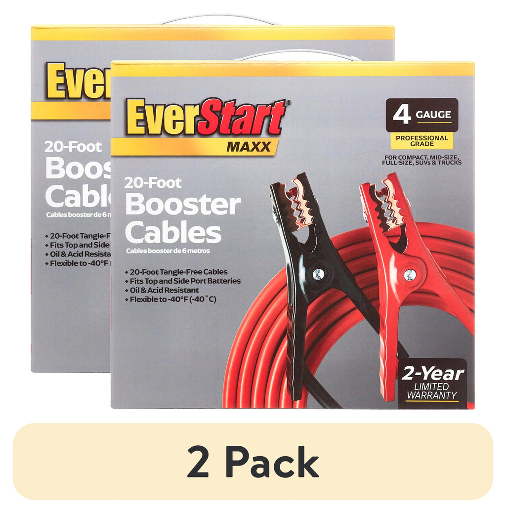 20-Foot 4-Gauge Booster Cables Z562395