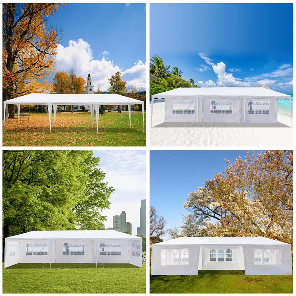 10' x 30' Canopy with 5 Sidewalls R4292