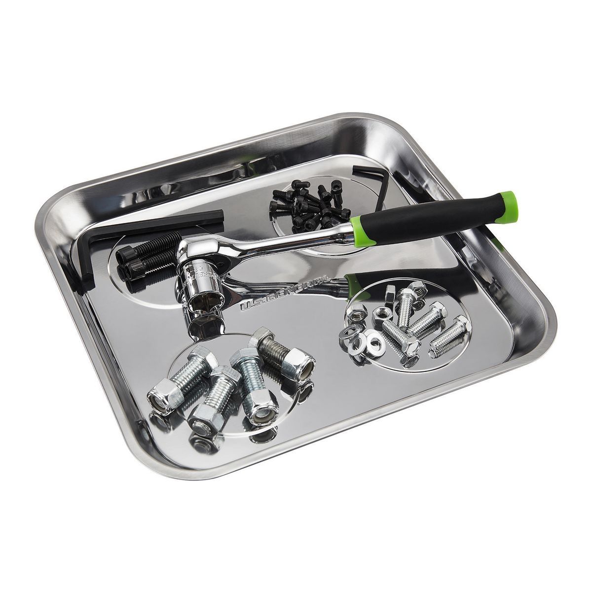 Magnetic Stainless Steel Parts Tray C462030